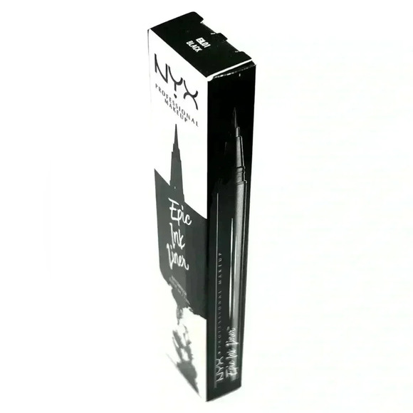 NYX Professional Makeup Epic Ink Black Waterproof Eyeliner - Picture 4 of 5